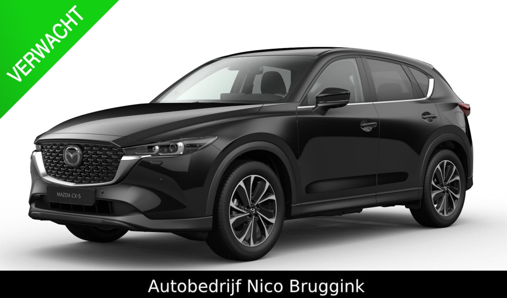 Mazda CX-5 - SkyActiv-G 165 automaat Luxury met zwart leer pakket *Trekhaak* *Dealeronderhouden* *All-i - AutoWereld.nl