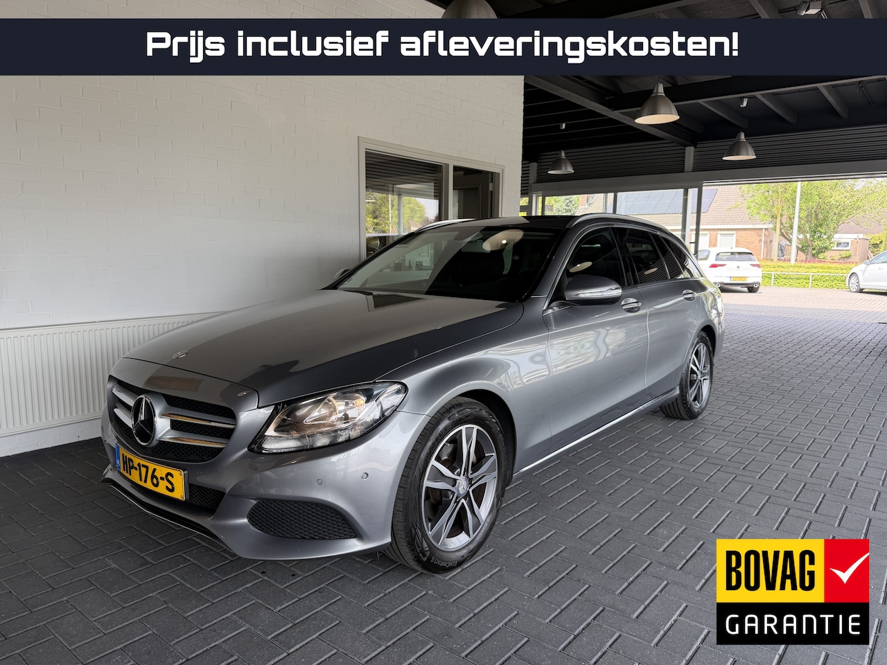 Mercedes-Benz C-klasse Estate - 180 Prestige / Elektrische trekhaak / camera / stoelverwarming / - AutoWereld.nl