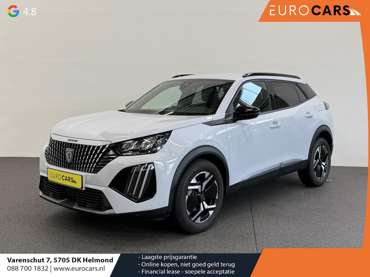 Peugeot 2008 - 1.2 PureTech 100 Allure Navigatie Apple Carplay/Android Auto Parkeersensoren Cruise Contro - AutoWereld.nl