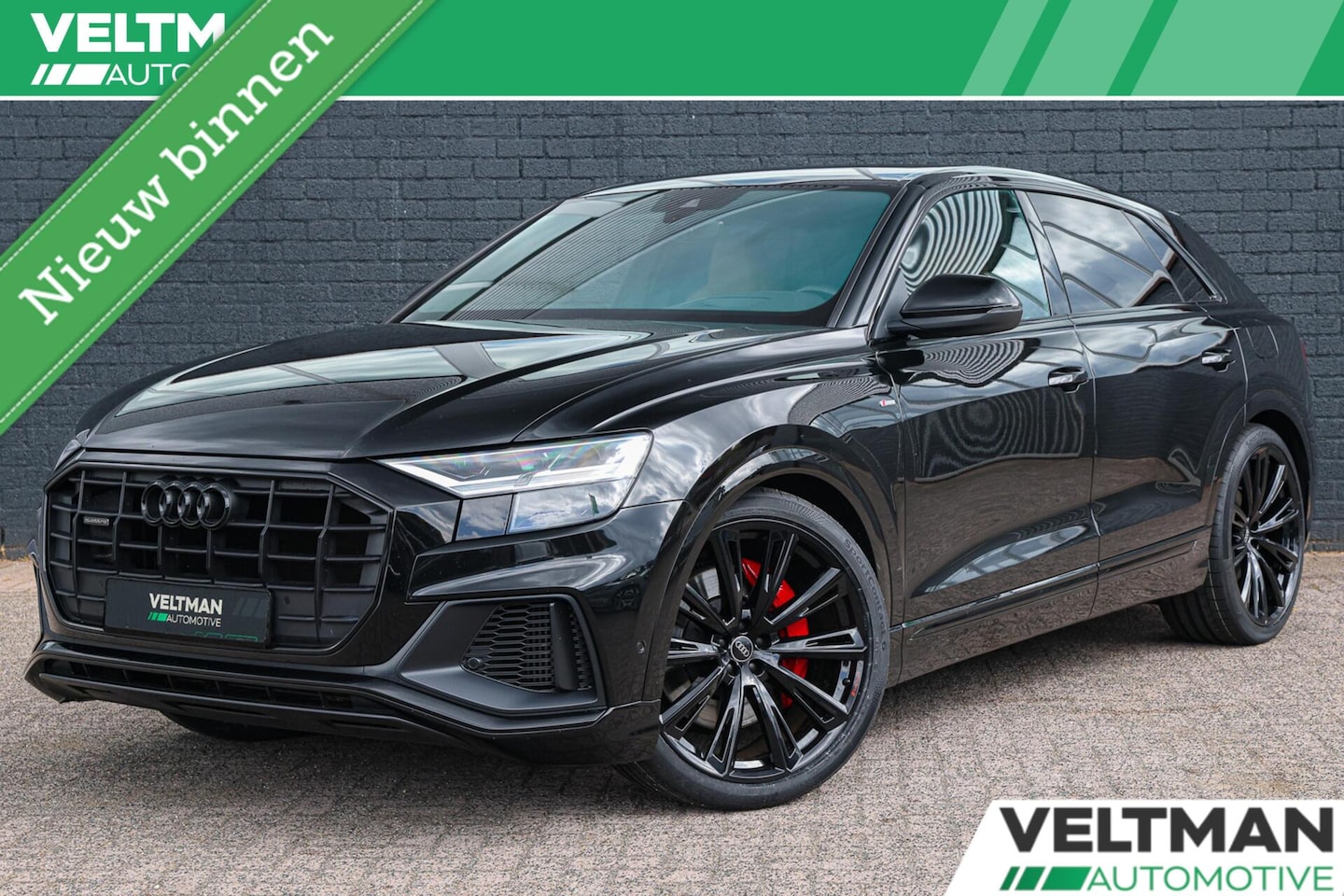 Audi Q8 - 55 TFSI e quattro 3x S-Line CARBON 23INCH MEMORY B&O - AutoWereld.nl