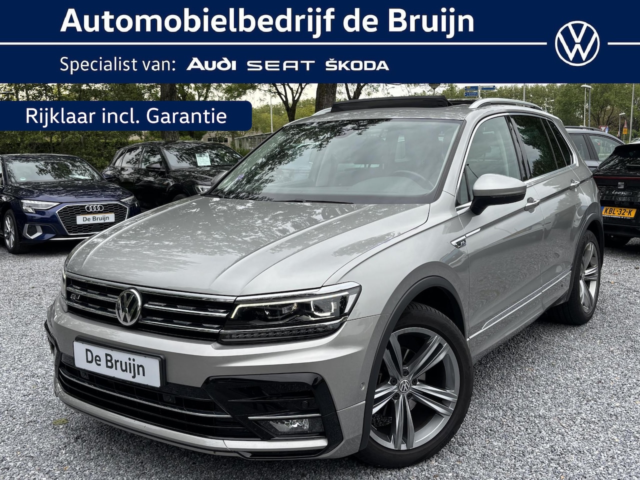 Volkswagen Tiguan - 1.5 TSI 150pk DSG R-Line (Pano,Trekhaak,Camera) - AutoWereld.nl