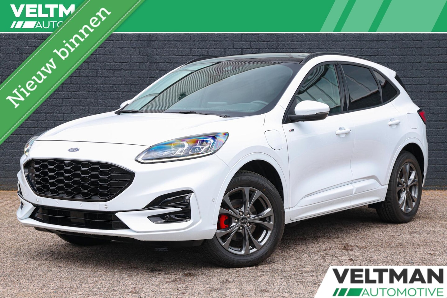 Ford Kuga - 2.5 PHEV ST-Line X PANO TREKHAAK ADAPTIVE CRUISE CAMERA STUURVERWARMING B&O - AutoWereld.nl