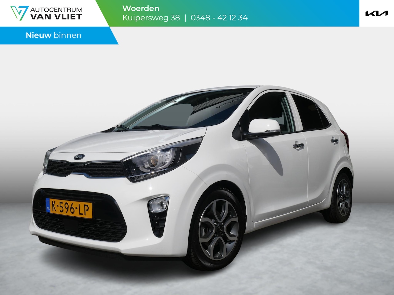 Kia Picanto - 1.0 DPi DynamicPlusLine | Navi | Camera | Climate | Cruise | Keyless - AutoWereld.nl