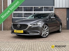 Mazda 6 Sportbreak - 2.5 SkyActiv-G 194 Luxury Schuifdak Navi Bose 360 Camera Leer LED Carplay