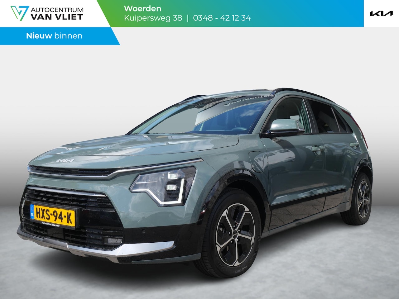 Kia Niro - 1.6 GDi PHEV DynamicPlusLine | Camera | Navi | Adaptief | Plug-In | Stoel/stuurverwarming - AutoWereld.nl