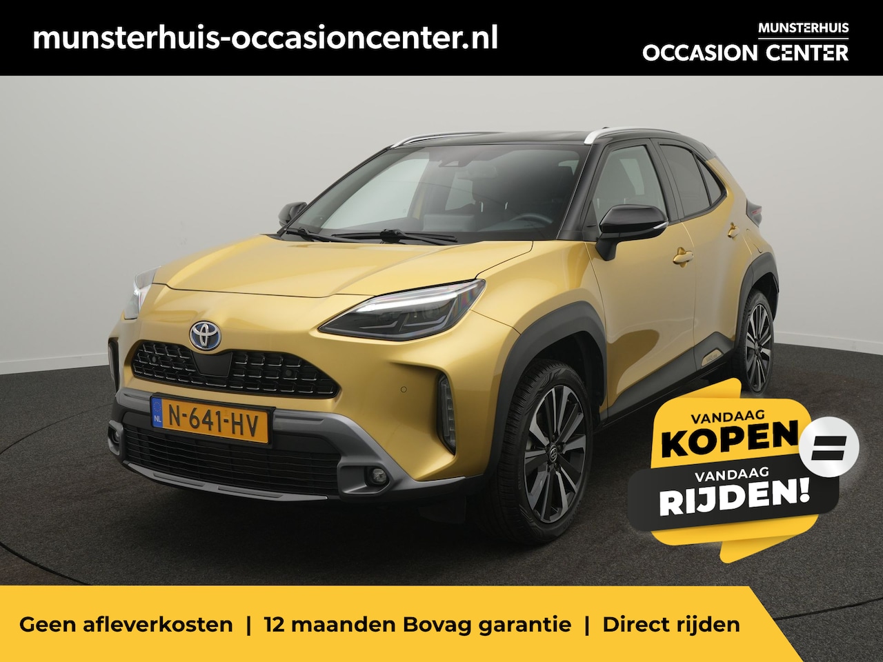 Toyota Yaris Cross - 1.5 Hybrid Launch Edition - RIJKLAARPRIJS - All Seasonbanden - Achteruitrijcamera - Head-U - AutoWereld.nl