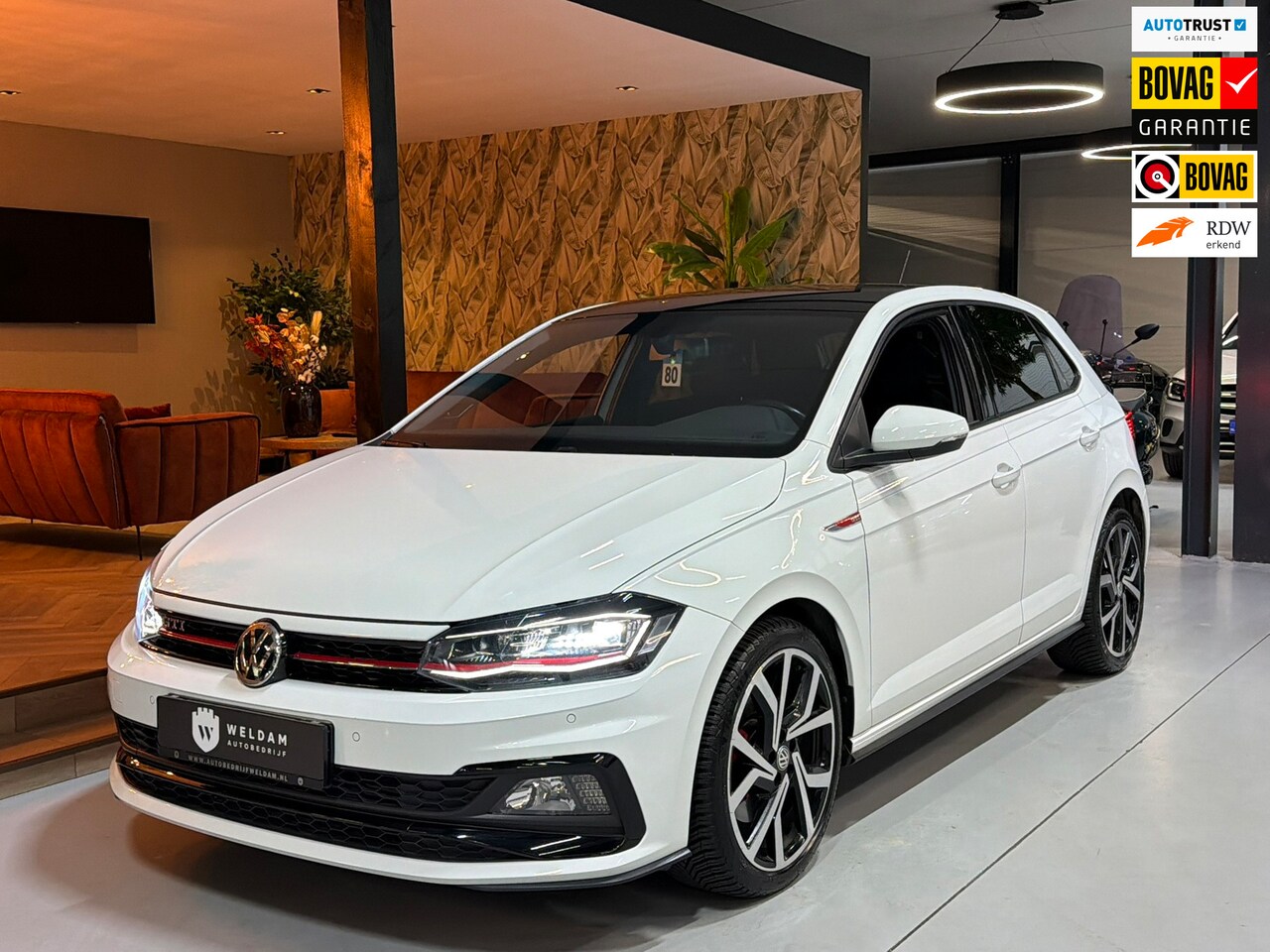 Volkswagen Polo - 2.0 TSI GTI Garantie Carplay StoelVW Virtueel Dash Beats Adaptieve Cruise Navi Clima Led R - AutoWereld.nl