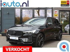 Volvo XC60 - 2.0 T6 350pk AWD Plus Black Edition Pano/Leder/360/HK/Headup/Elek. sportstoelen+mem/Keyles