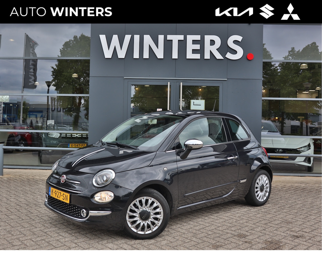 Fiat 500 - 1.2 Lounge | Airco | Pano-Dak | Dab | - AutoWereld.nl