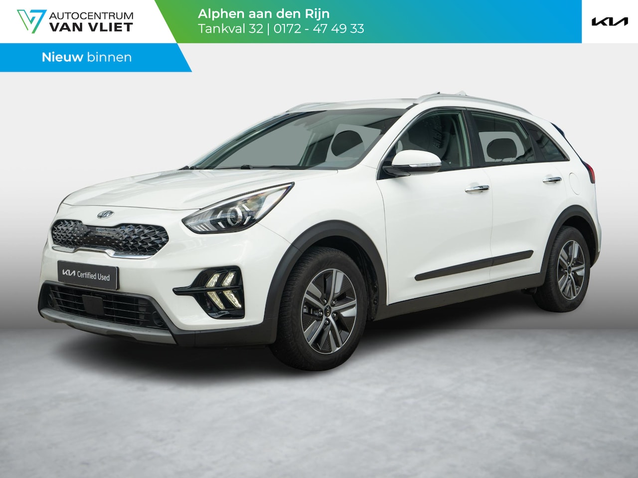 Kia Niro - 1.6 GDi Hybrid DynamicLine Navigatie | Acteruitrijcamera | - AutoWereld.nl