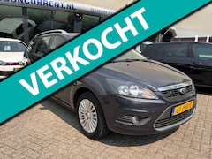 Ford Focus Wagon - 1.8 Titanium Flexi Fuel, Carplay, Nieuwe APK, Inruil mogelijk