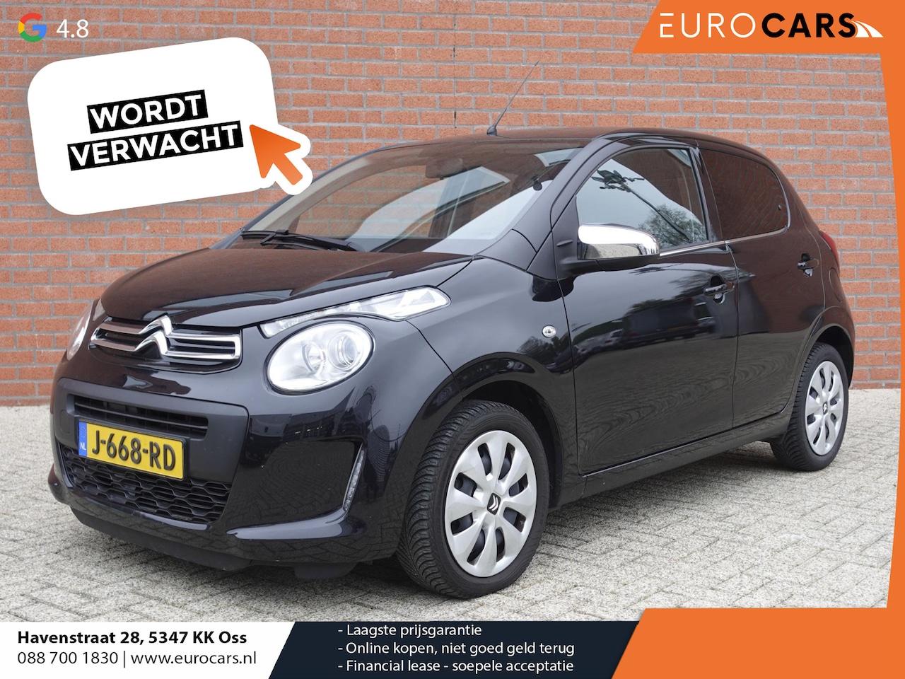 Citroën C1 - 1.0 VTi Feel Navigatie Apple Carplay/Android Auto Camera Bluetooth Airco - AutoWereld.nl