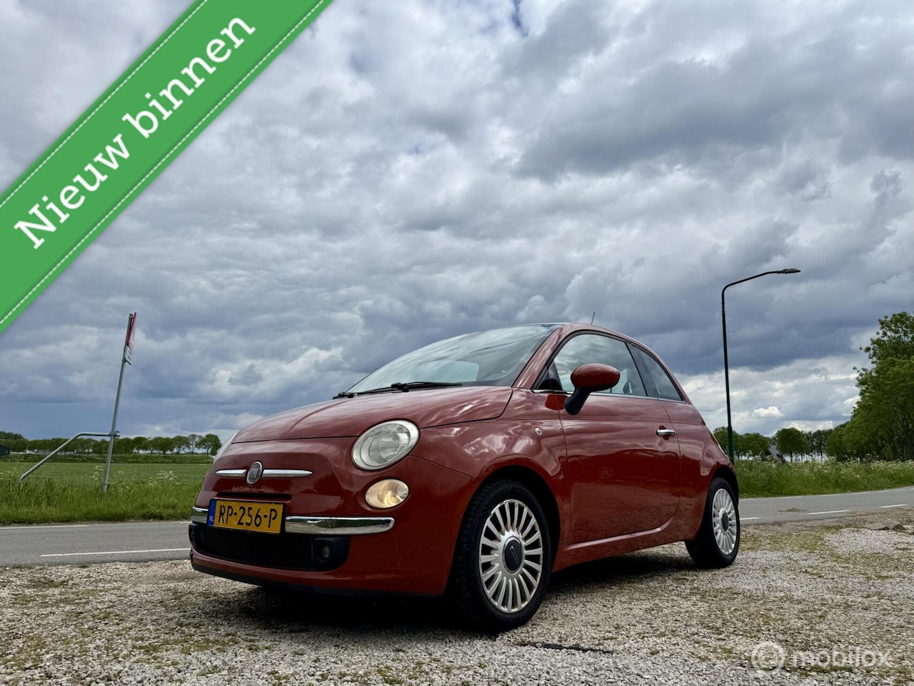 Fiat 500 - 1.2 Lounge 1.2 Lounge, BJ 2008, 105.000 km, Airco, boekjes - AutoWereld.nl