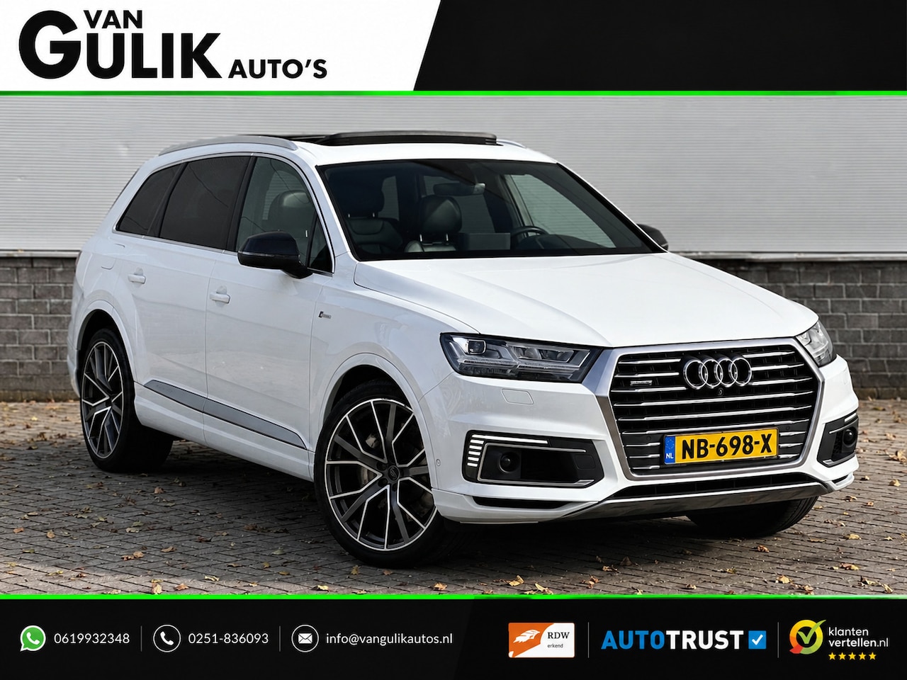 Audi Q7 - 3.0 TDI e-tron quattro Sport | Panorama | ACC | Luchtvering | Trekhaak | - AutoWereld.nl