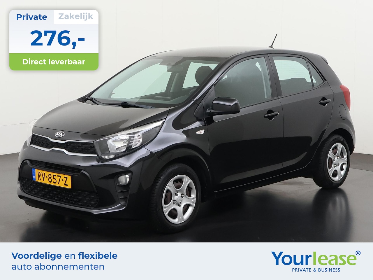 Kia Picanto - 1.0 CVVT EconomyPlusLine | All-in 276,- Private Lease | Direct uit voorraad - AutoWereld.nl