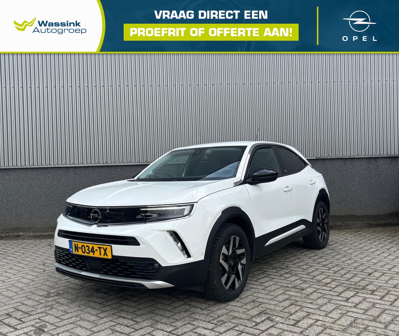 Opel Mokka-e - Business Elegance 50-kWh 11kw bl. | Navigatie | Cruise Control | Dodehoek Sensor | Camera - AutoWereld.nl