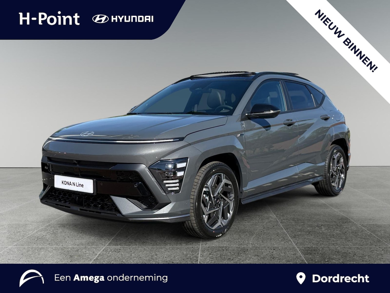 Hyundai Kona - N Line Sky 1.6 GDI HEV 137pk | €2.640 KORTING | PANODAK | 360° CAMERA | ELEK. ACHTERKLEP | - AutoWereld.nl