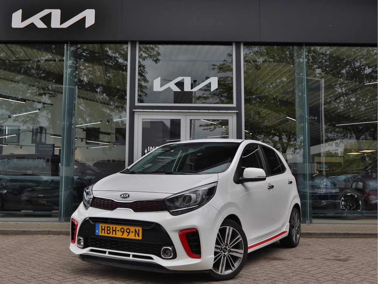 Kia Picanto - 1.0 T-GDI GT-Line 100pk! | Navigatie | Leder | Stoelverwarming | 16 inch LMV | tot 10 jaar - AutoWereld.nl