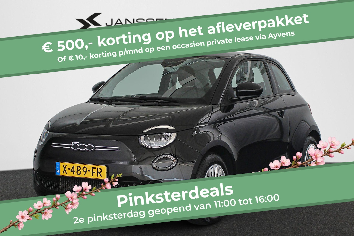 Fiat 500 - Urban 42 kWh SOH 94% Carplay Cruise Control LED - AutoWereld.nl