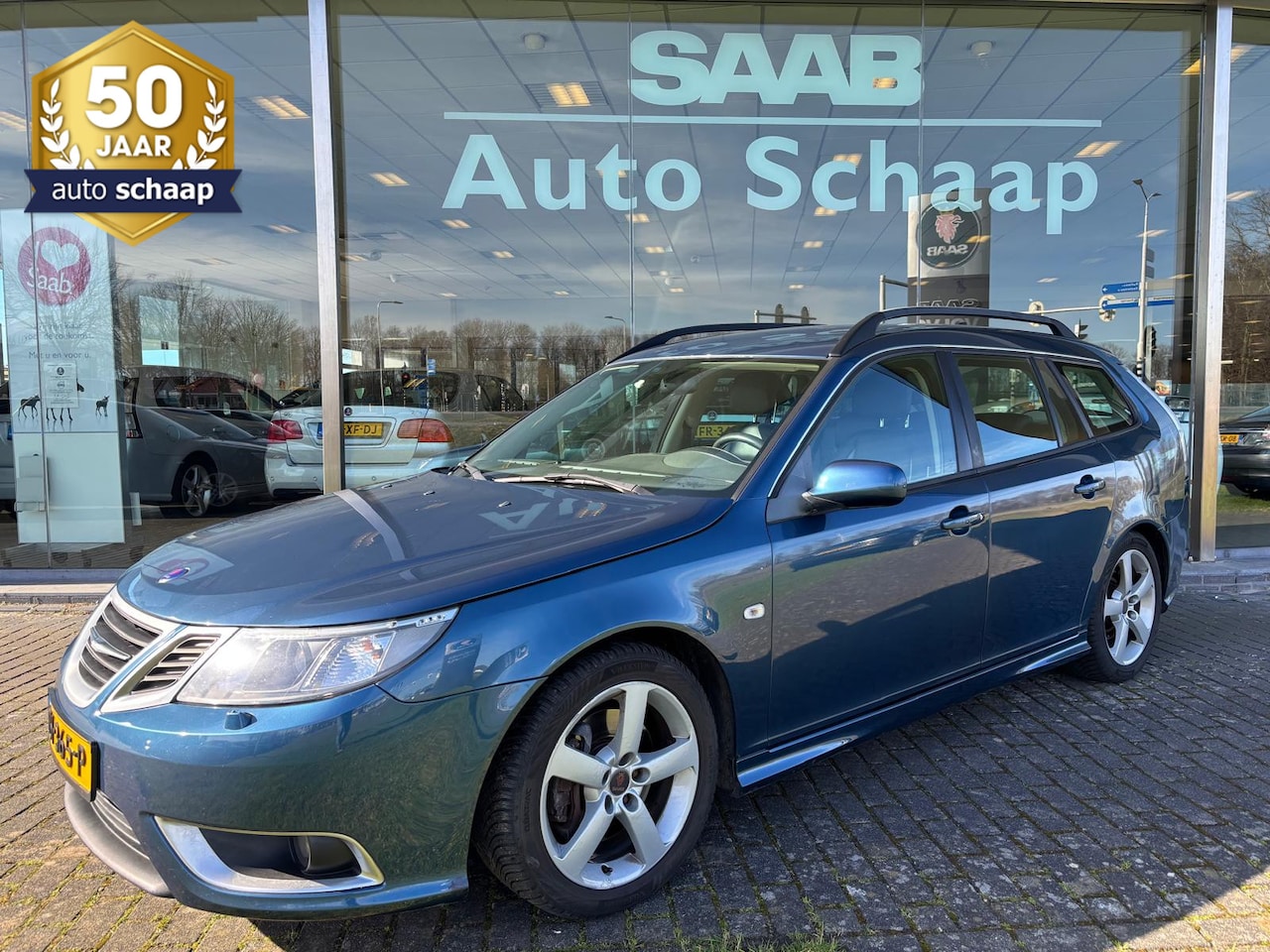 Saab 9-3 - Estate 2.8 T V6 Aero Automaat | Rijklaar incl garantie | Carplay/Android Auto Trekhaak Lee - AutoWereld.nl