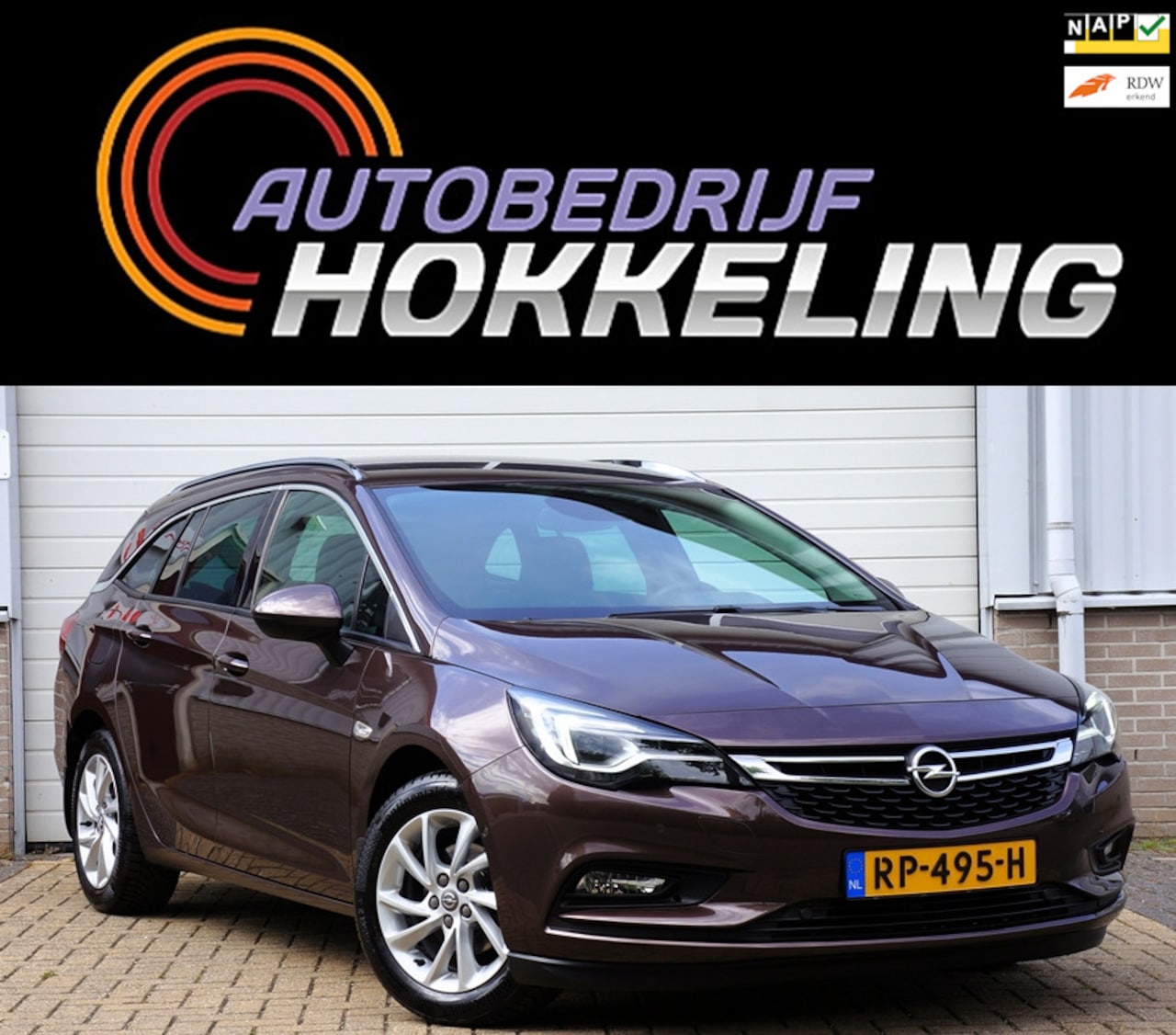 Opel Astra Sports Tourer - 1.0 Turbo Innovation 105pk; Automaat+Camera=ZEER LUXE !! - AutoWereld.nl