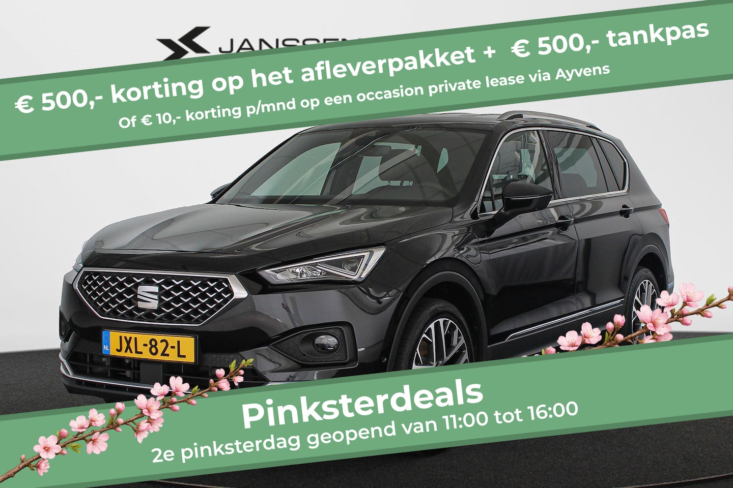SEAT Tarraco - 1.4 TSI e-Hybrid PHEV Xperience Trekhaak Stuur-Stoelverwarming 20" LMW - AutoWereld.nl