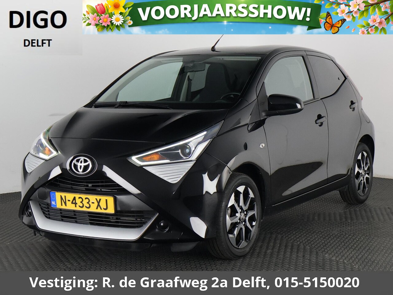 Toyota Aygo - 1.0 VVT-i X-Joy Pack | Apple Carplay & AndroidAUTO | Lichtmetalen velgen | Privacy Glass | - AutoWereld.nl