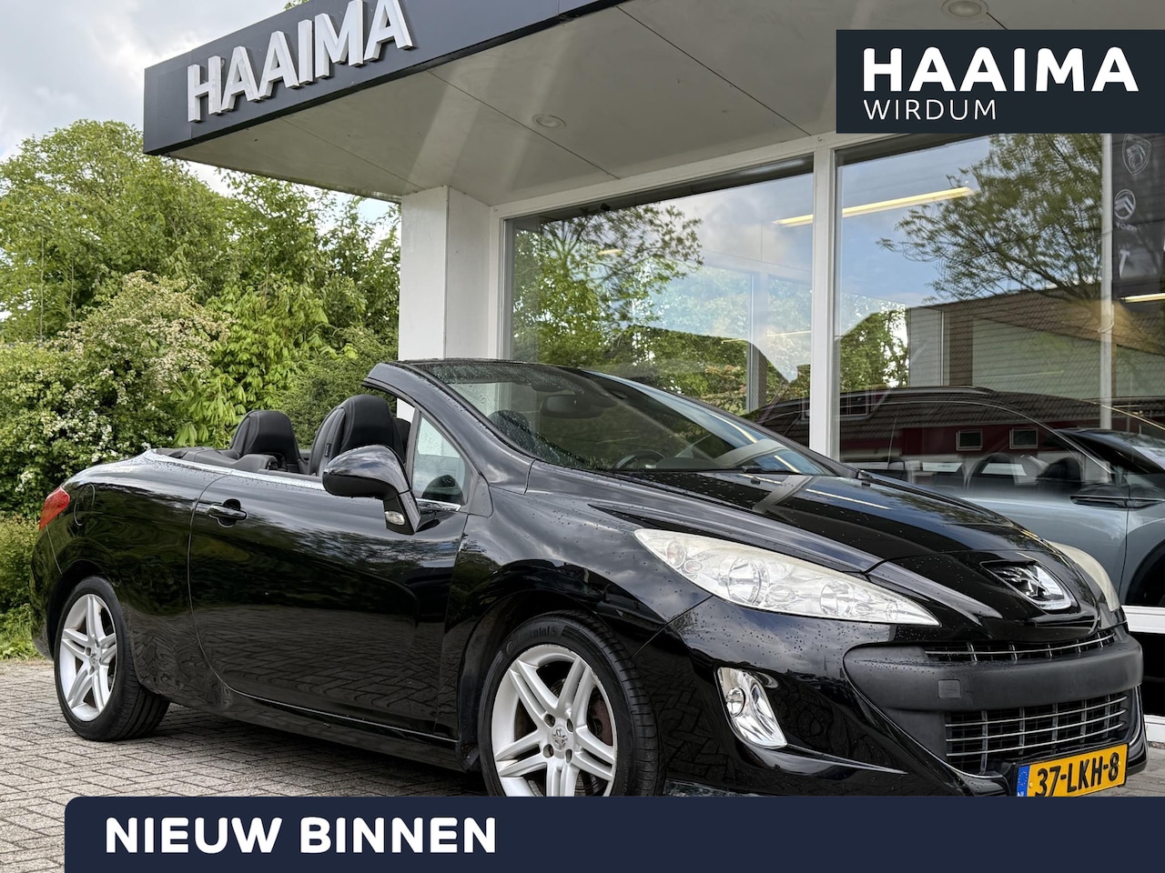 Peugeot 308 CC - 1.6 THP Noir & Blanc | Climate & Cruise Control | Lederen Bekleding | Stoel & Nek Verwarmi - AutoWereld.nl