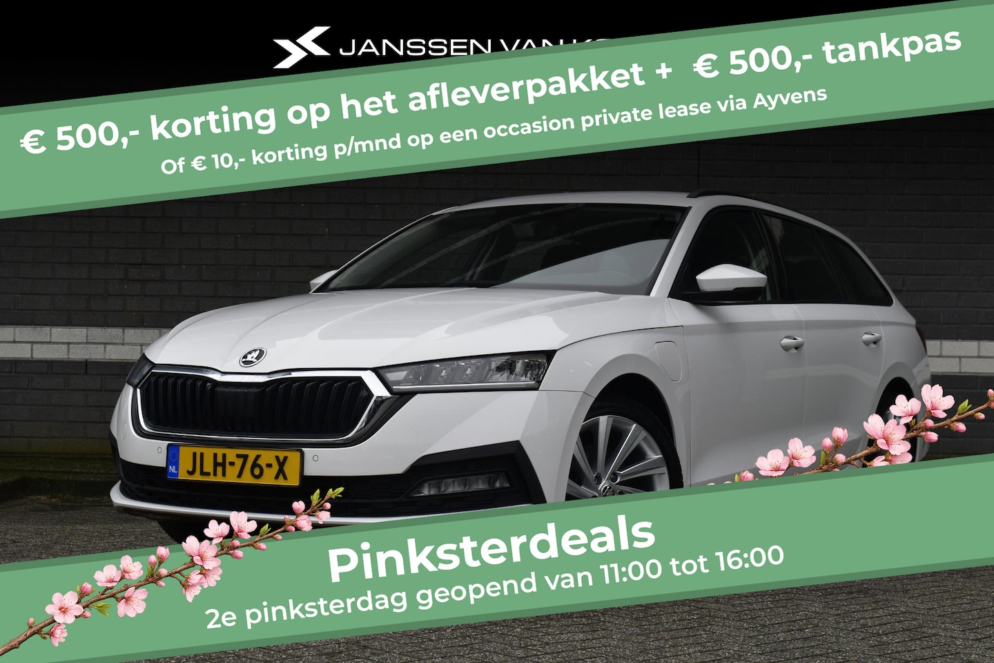 Skoda Octavia Combi - 1.4 TSI iV PHEV Business Edition SOH 97% Navi Clima Apple Carplay - AutoWereld.nl