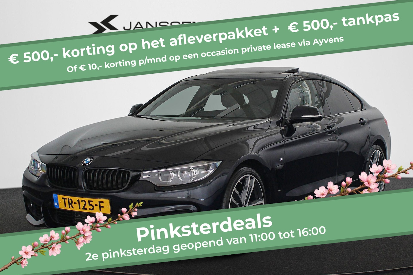 BMW 4-serie Gran Coupé - 418i High Executive M-Sport Schuifdak Sportstoelen Stoelverwarming - AutoWereld.nl