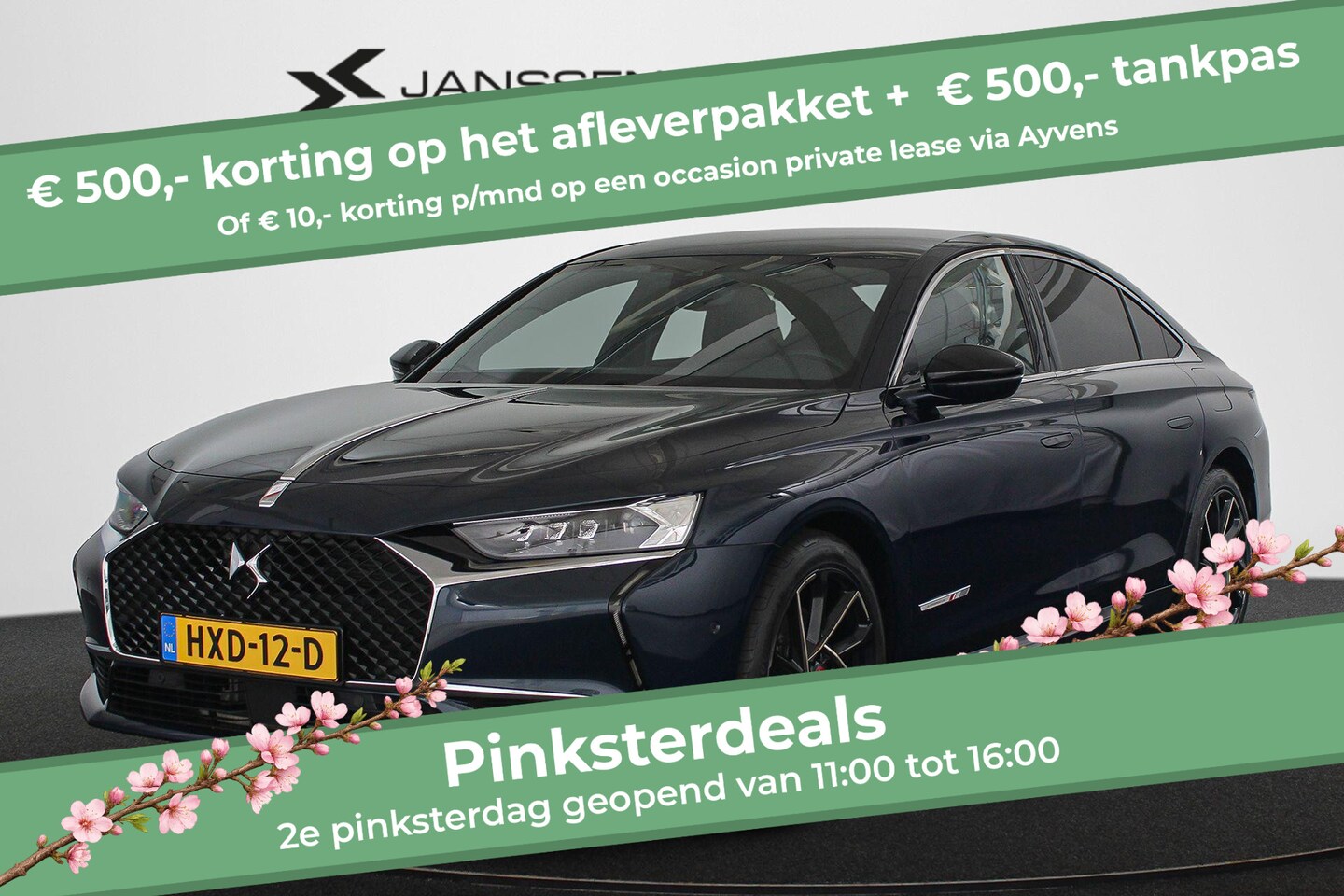 DS 9 - E-Tense Performance Line+ * Stoelverwarming * Dodehoek * Keyless * Carplay * 19" LMW *SOH - AutoWereld.nl