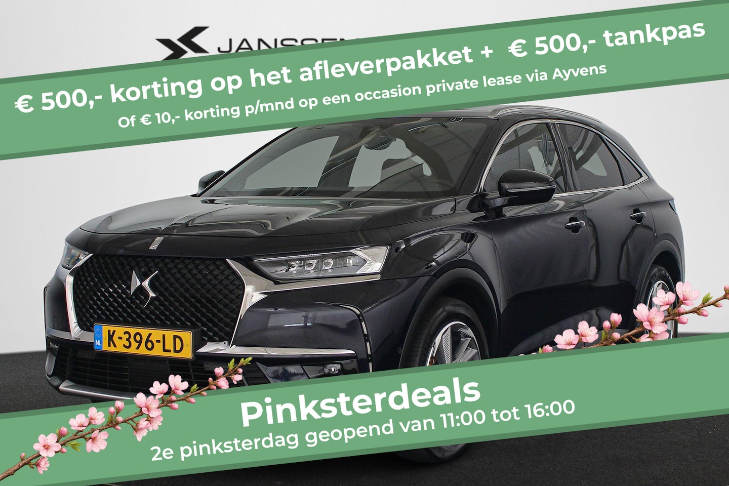 DS 7 Crossback - 1.6 PureTech Executive Panoramadak Achteruitrijcamera Leder Stoelverwarming - AutoWereld.nl