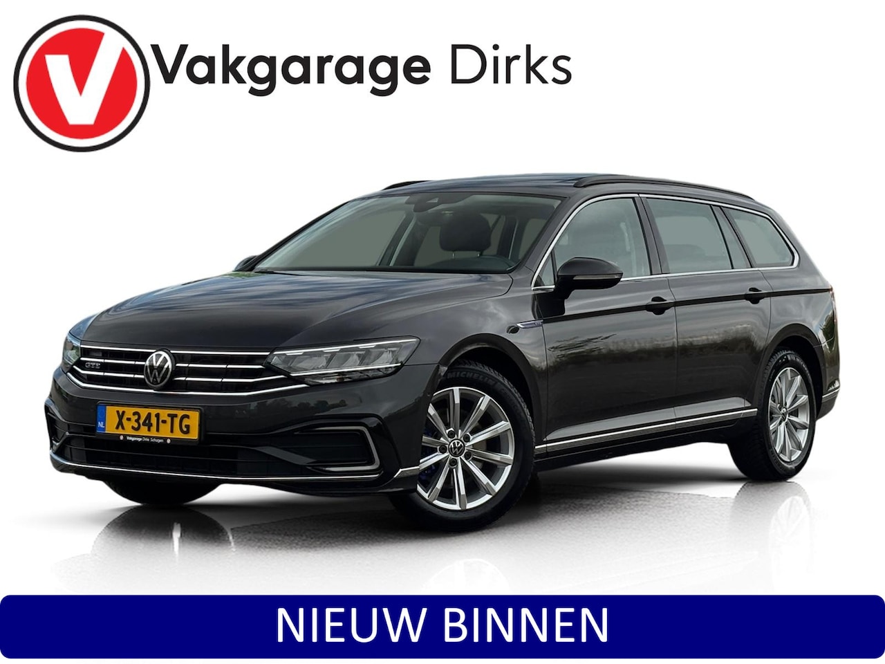 Volkswagen Passat Variant - 1.4 TSI PHEV GTE ✅ Pano ✅ 360CAM ✅ Trekhaak - AutoWereld.nl