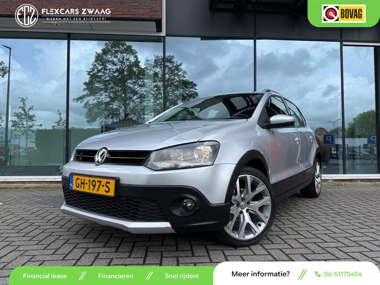 Volkswagen Polo - 1.2 TSI Cross - Navi - Climate - Cruise - Org.NL! - AutoWereld.nl