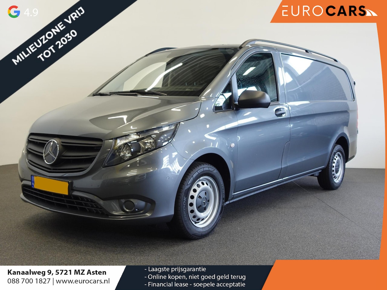 Mercedes-Benz Vito - 114 CDI Automaat Lang Navigatie Apple Carplay/Android Auto Climate Control Trekhaak - AutoWereld.nl