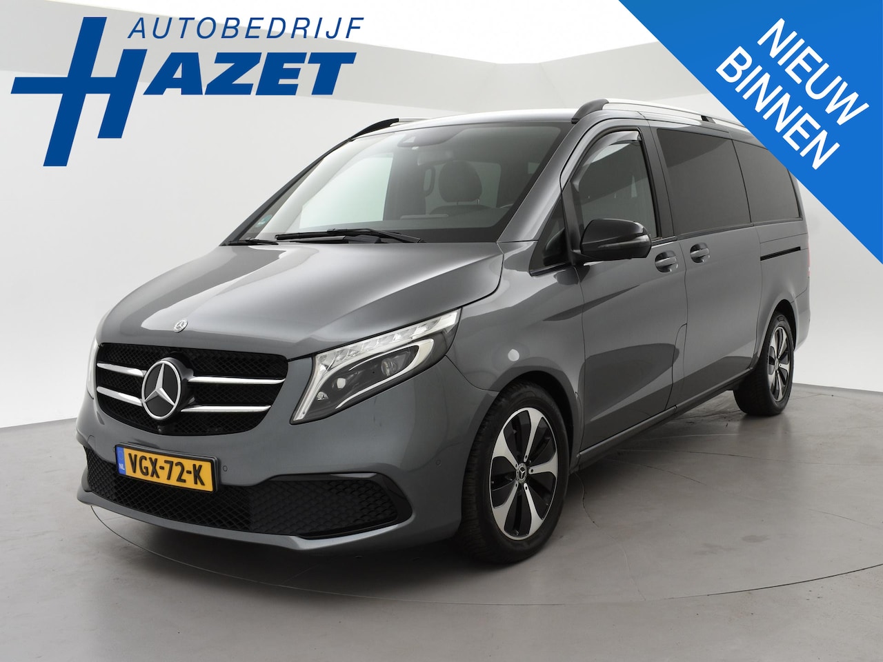 Mercedes-Benz V-klasse - 300D 239 PK D.C. + 2 ELEKTR. SCHUIFDEUREN | BURMESTER | PANORAMA | 360 CAMERA | LEDER - AutoWereld.nl
