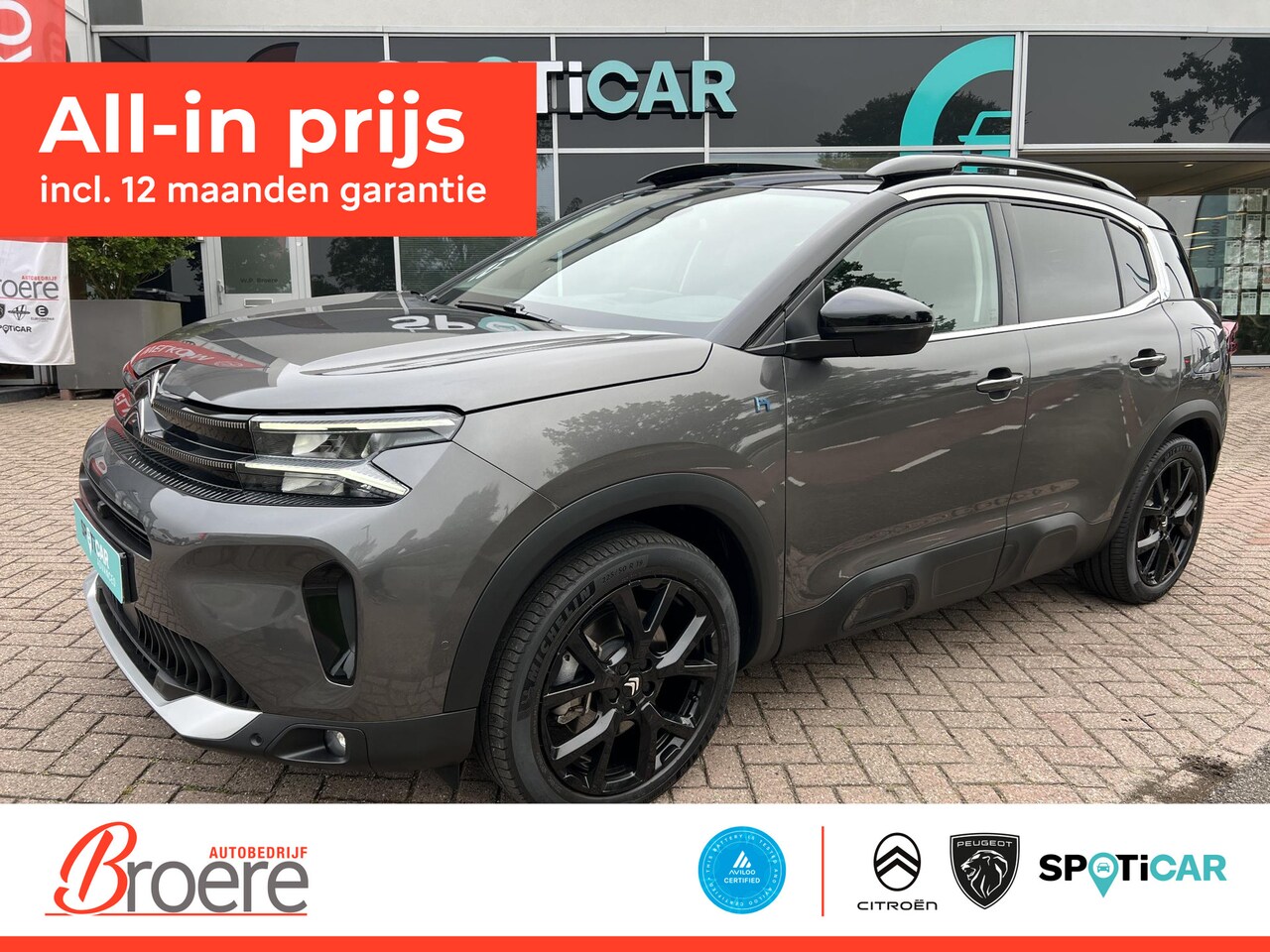 Citroën C5 Aircross - 1.6 Plug-in Hybrid 180 Max Panoramadak - AutoWereld.nl