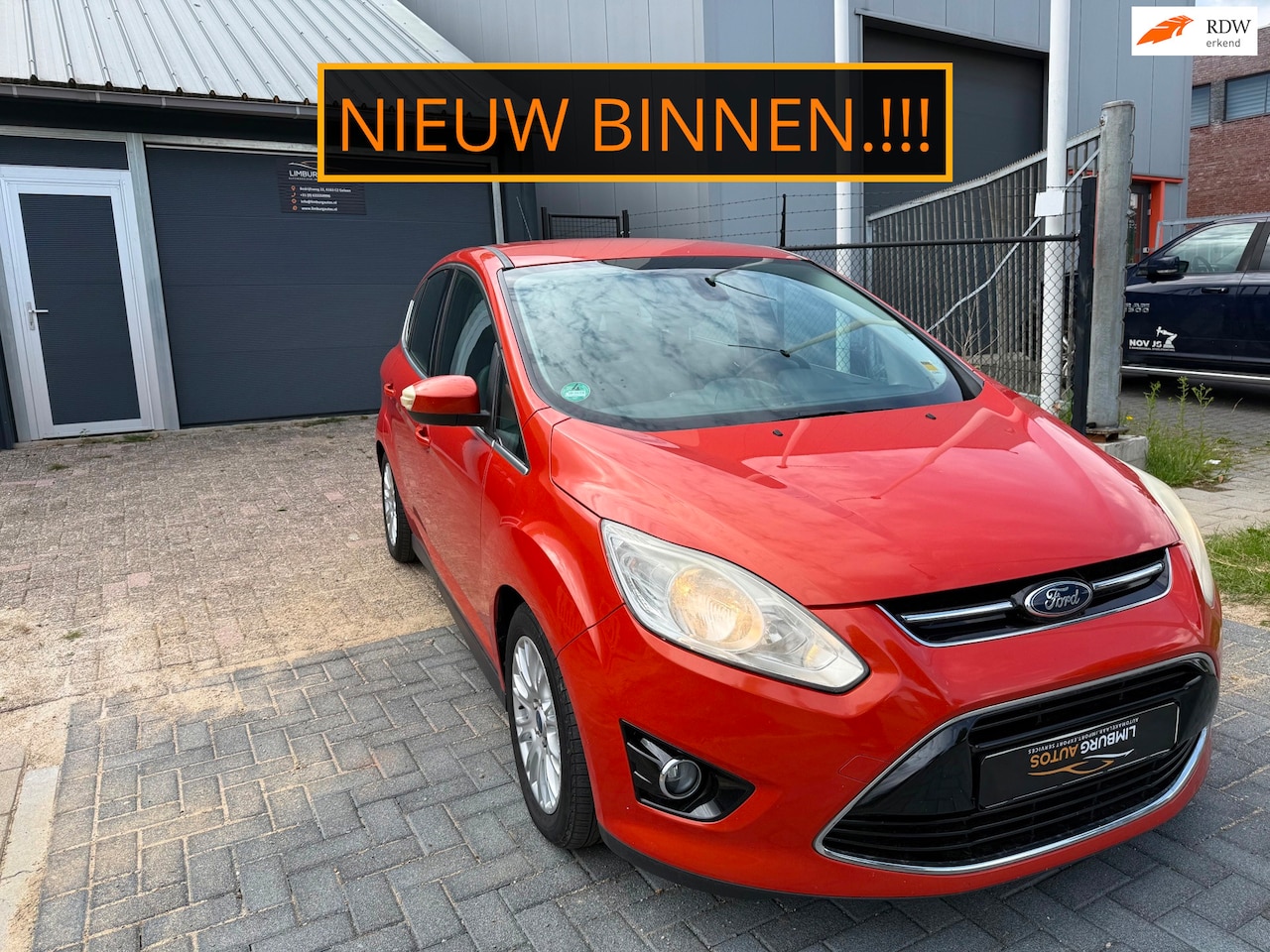 Ford C-Max - 1.6 Titanium Camera PDC Vol Leer Elek Stoelen 1ste Eigenaar - AutoWereld.nl