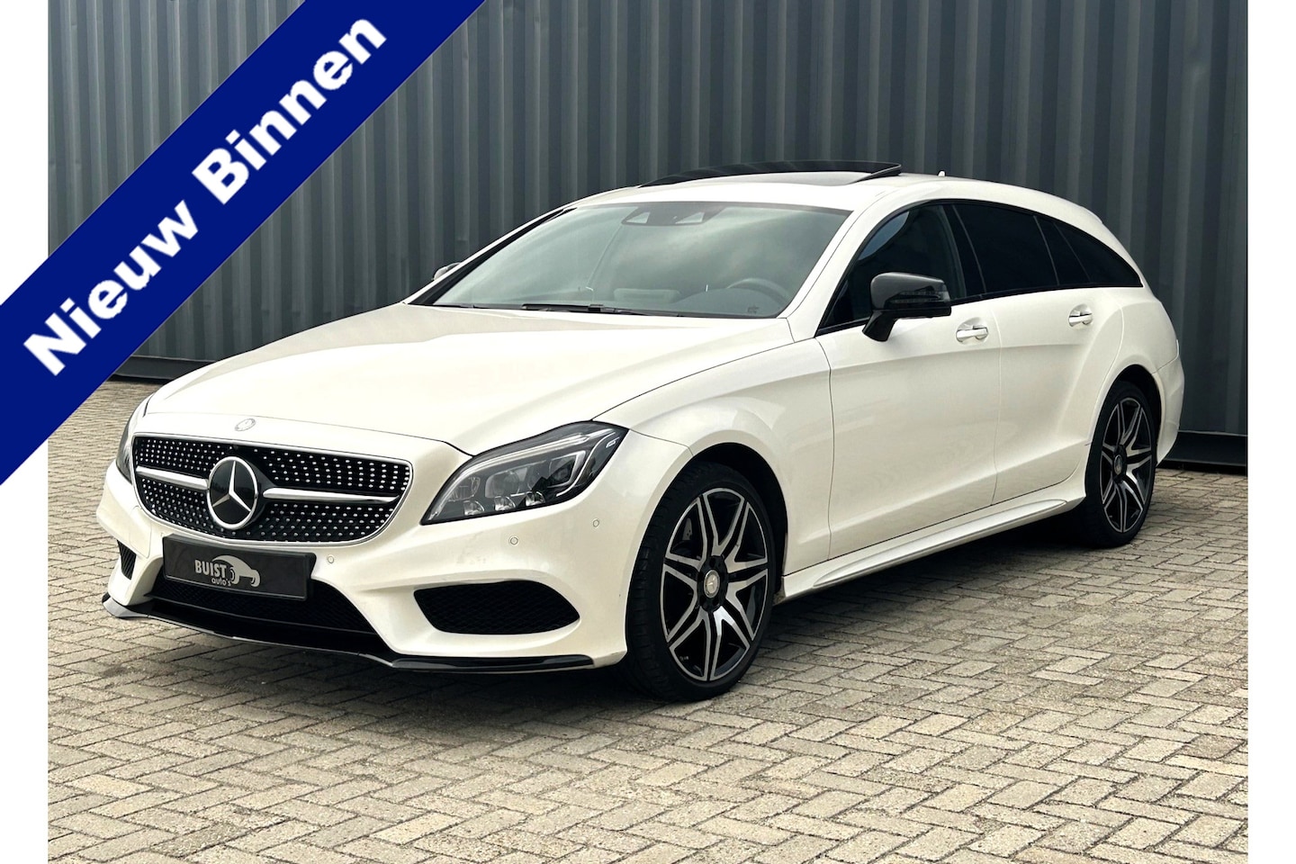Mercedes-Benz CLS-klasse Shooting Brake - 350 d AMG-Line SCHUIFDAK LED TREKHAAK LUCHTVERING VOL! - AutoWereld.nl