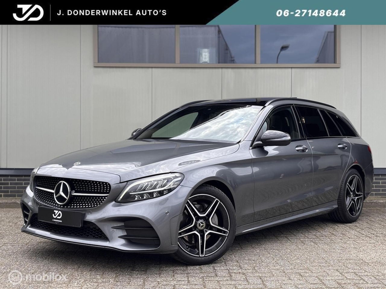 Mercedes-Benz C-klasse Estate - 180 AMG PANO Virtual DEALER O.H. - AutoWereld.nl