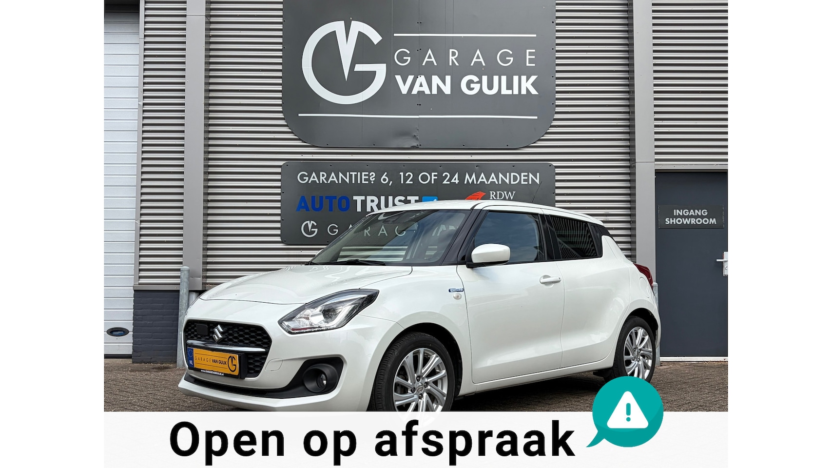 Suzuki Swift - 1.2 Style Smart Hybrid 83PK Navi,Airco,ACC,Isofix,Carplay,Camera,ElektrRamen+Spiegels,Stoe - AutoWereld.nl