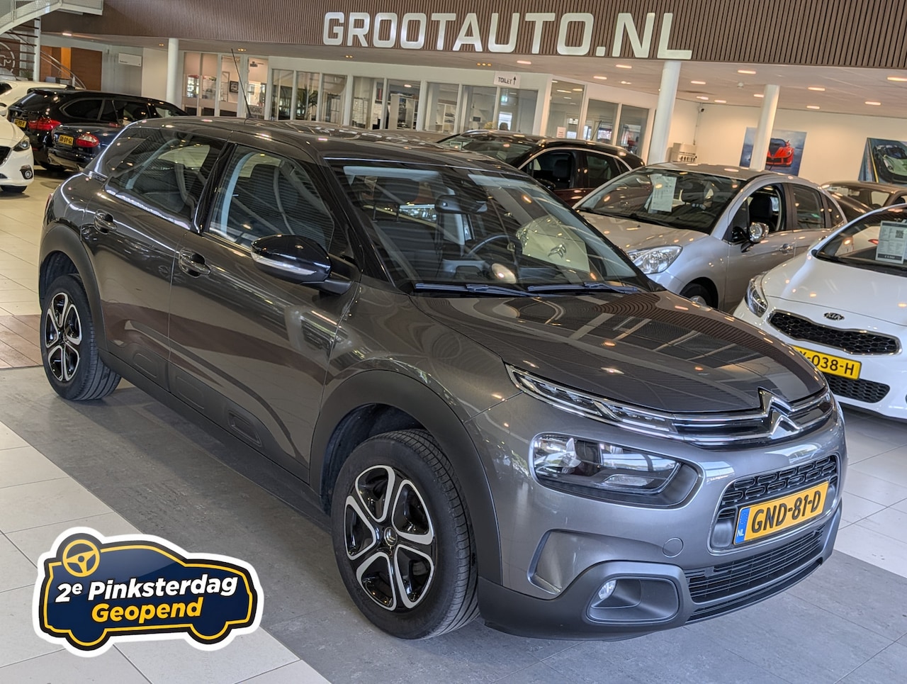 Citroën C4 Cactus - 1.2 PureTech Business Airco, Cruise Control, Stuurbekrachtiging - AutoWereld.nl