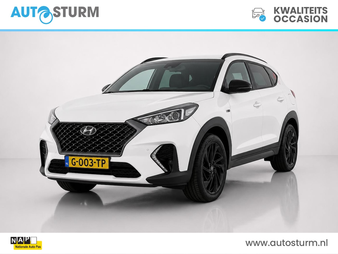 Hyundai Tucson - 1.6 T-GDI N-Line Automaat, Trekhaak NL-Auto! - AutoWereld.nl