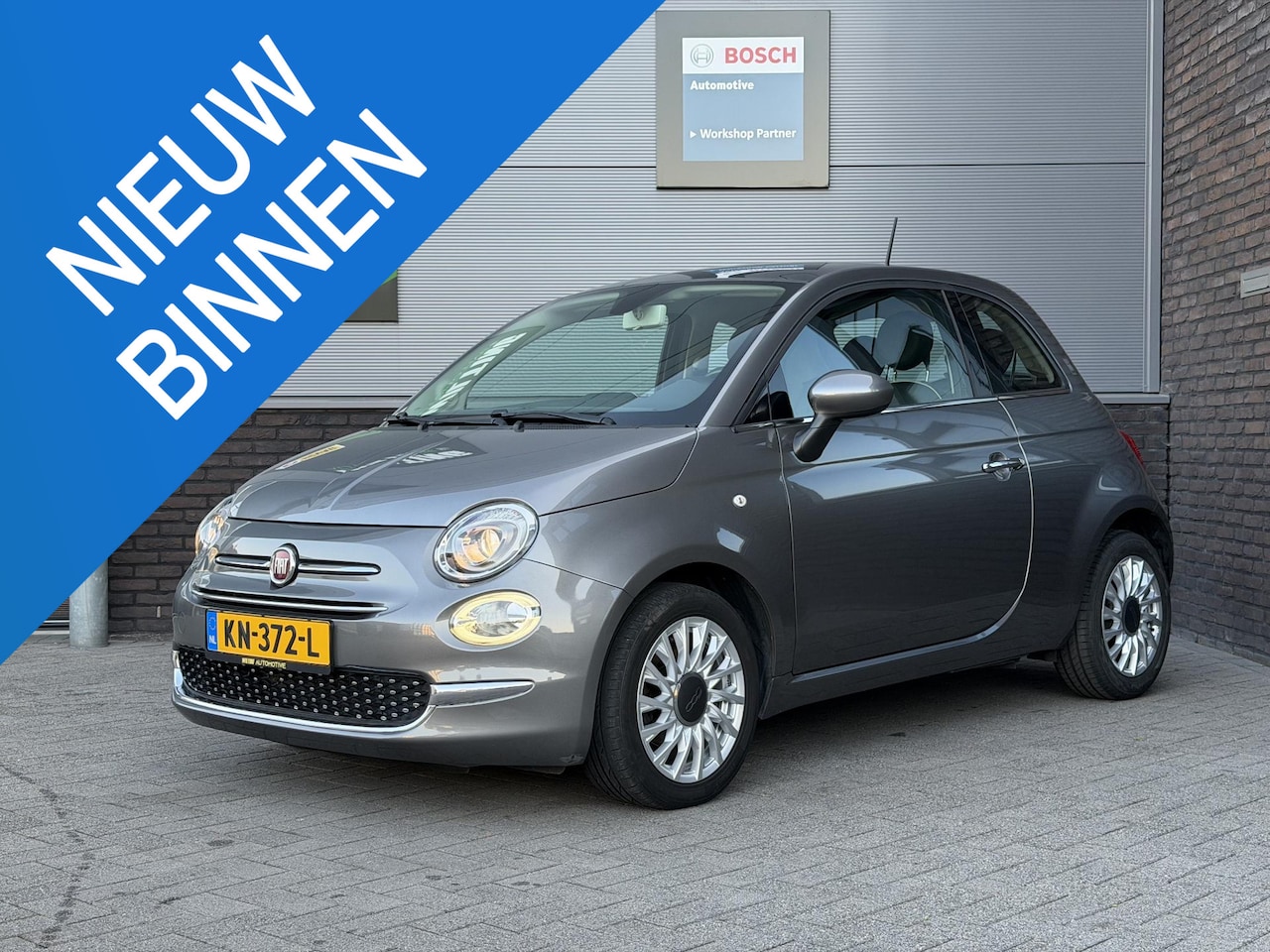 Fiat 500 - 0.9 TwinAir Turbo Lounge | Airco | Panorama | Lage KM-stand - AutoWereld.nl