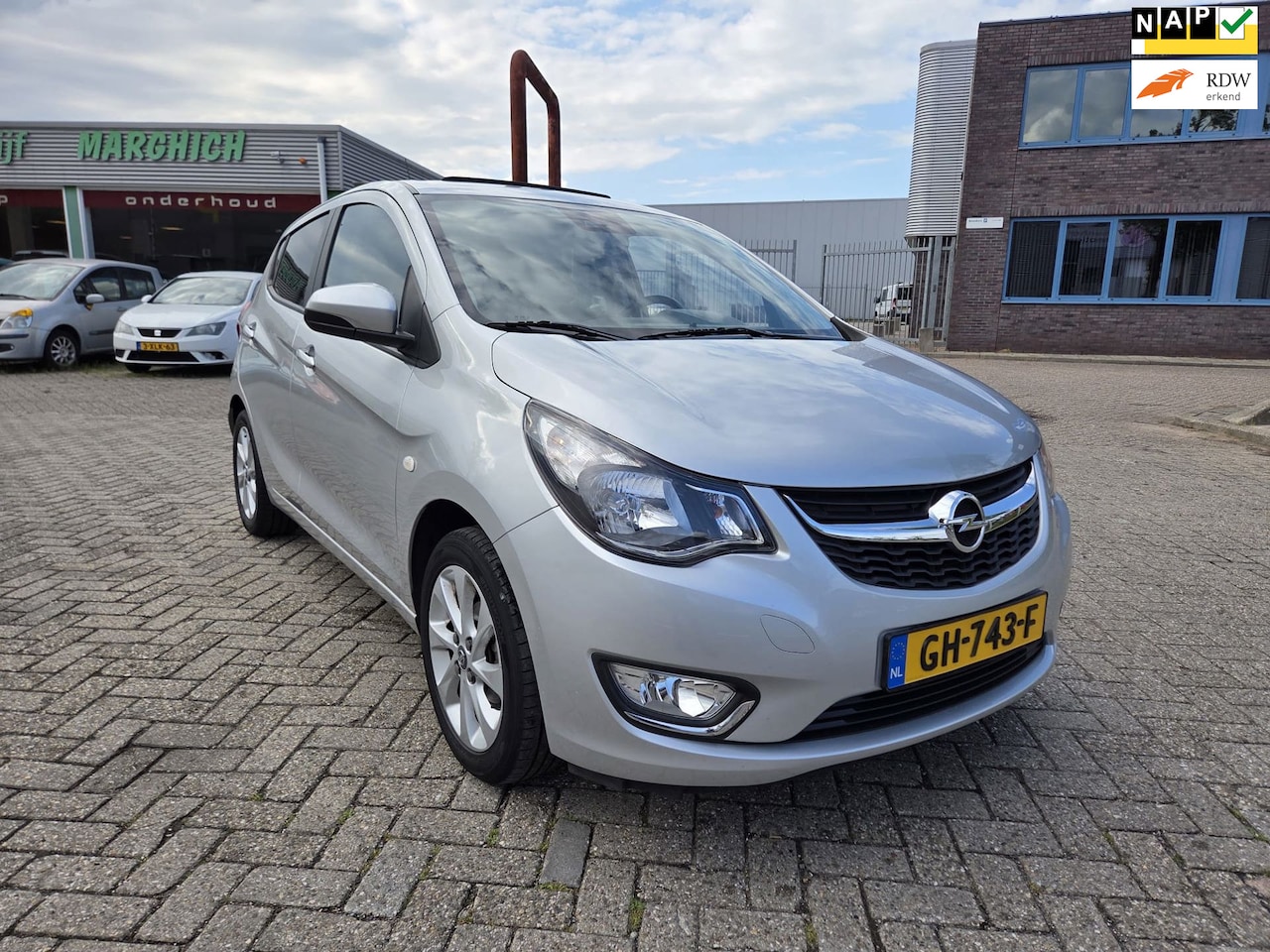 Opel Karl - 1.0 ecoFLEX Cosmo|PANO|LEDER|STOELVW| - AutoWereld.nl