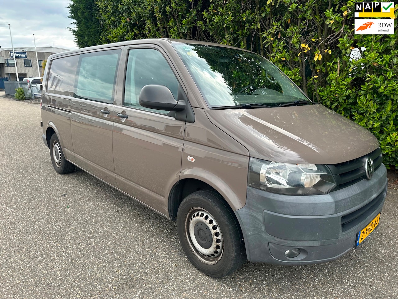 Volkswagen Transporter - 2.0 TDI L2H1 Bj'08-2011 Dubb. Cabine AUTOMAAT - AutoWereld.nl