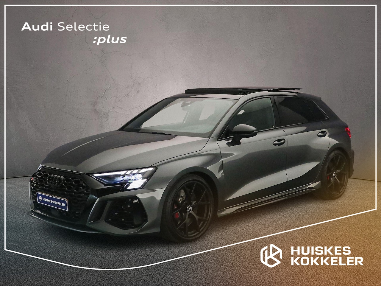 Audi A3 Sportback - 2.5 TFSI RS 3 quattro | Panorama Dak | Apple/Android Play | Adaptive Cruise | Camera | Car - AutoWereld.nl