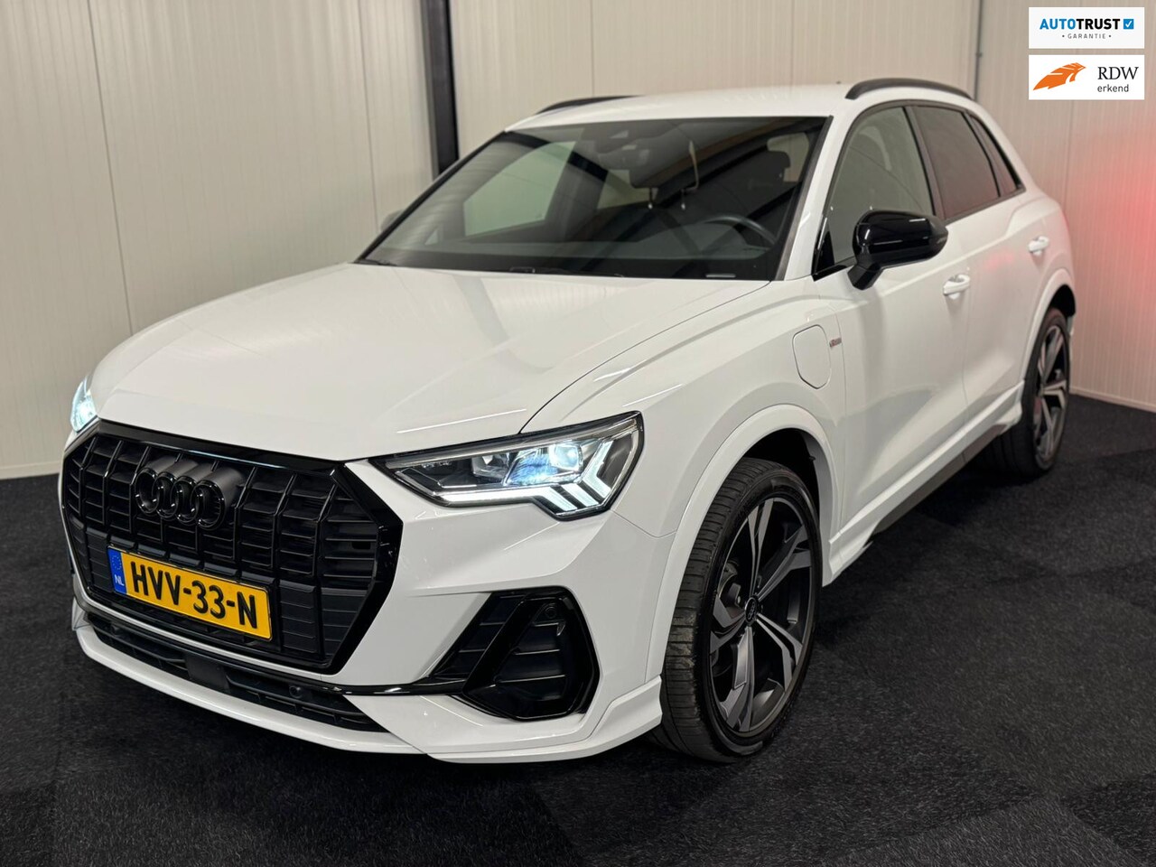 Audi Q3 - 45 TFSI e 3x S-line 2022 265PK MATRIX/KEYLESS/20"/CARPLAY/ACC/LANE/CAMERA/BLACKOPTIK/NIEUW - AutoWereld.nl