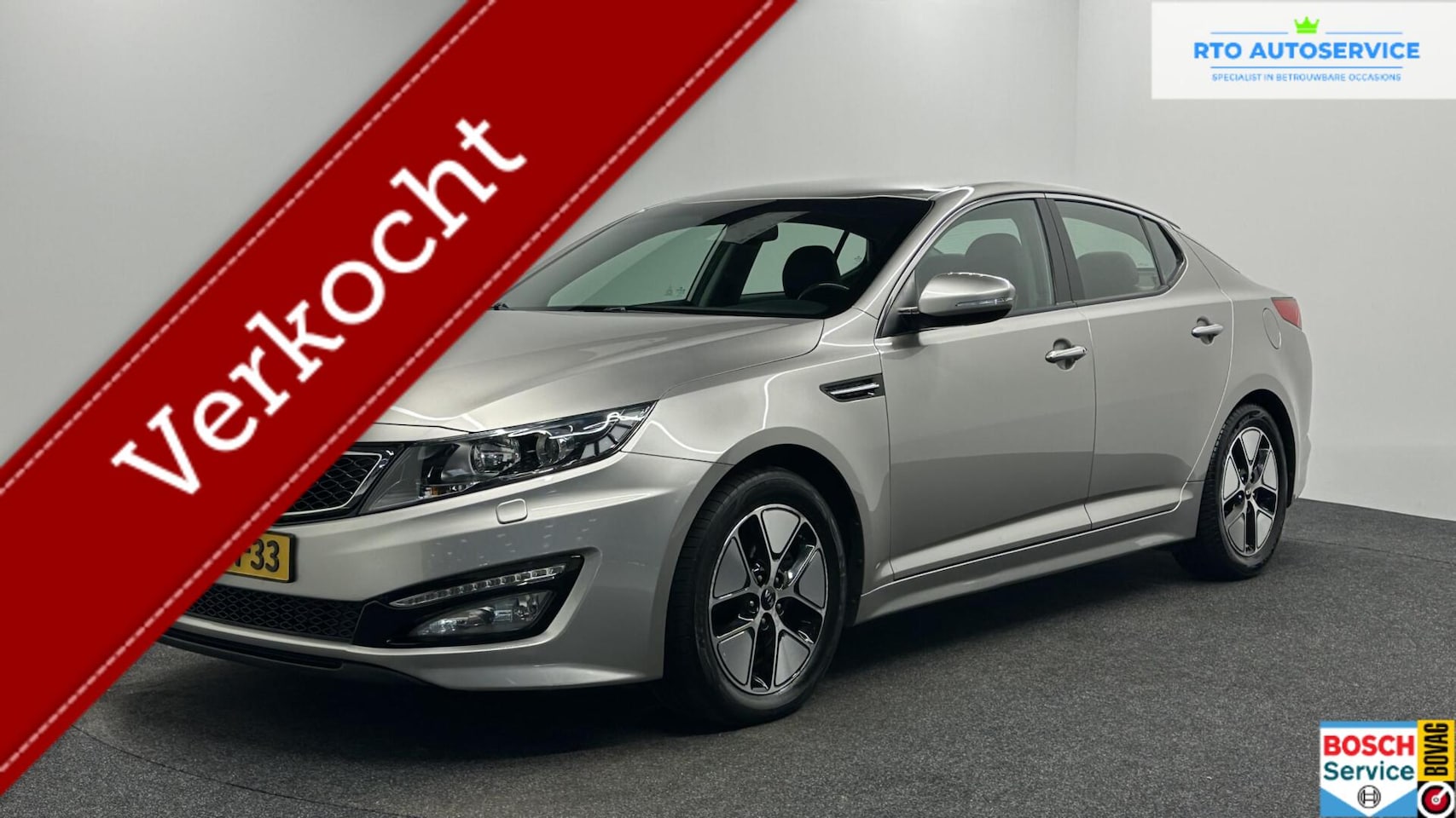 Kia Optima - 2.0 CVVT Hybrid Super Pack ECC LEER NAVI CAMERA CRUISE LM. - AutoWereld.nl