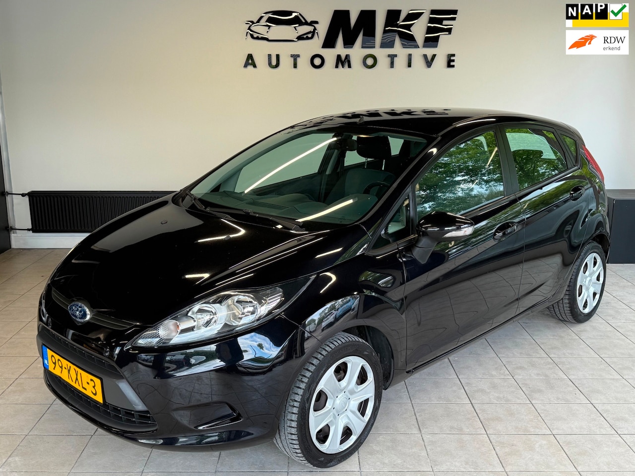 Ford Fiesta - 1.25 Limited 5DRS 2009 Zwart Airco/APK!/KM NAP! - AutoWereld.nl